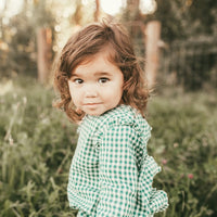 Greta Blouse- Gingham