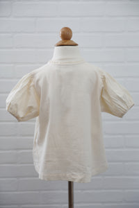 Quinn Blouse - Cream - IMPERFECT