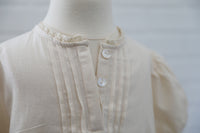 Quinn Blouse - Cream - IMPERFECT