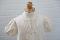 Quinn Blouse - Cream - IMPERFECT