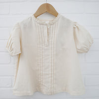 Quinn Blouse - Cream - IMPERFECT